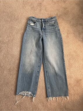 Madewell Perfect Vintage Wide Leg Crop Jean